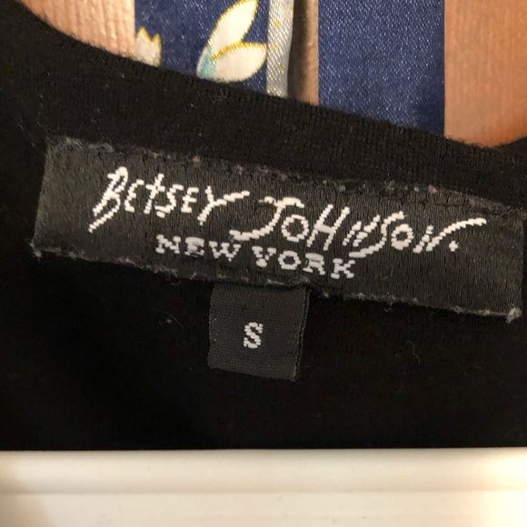 Black Betsey Johnson midi dress - Picture 2 of 2